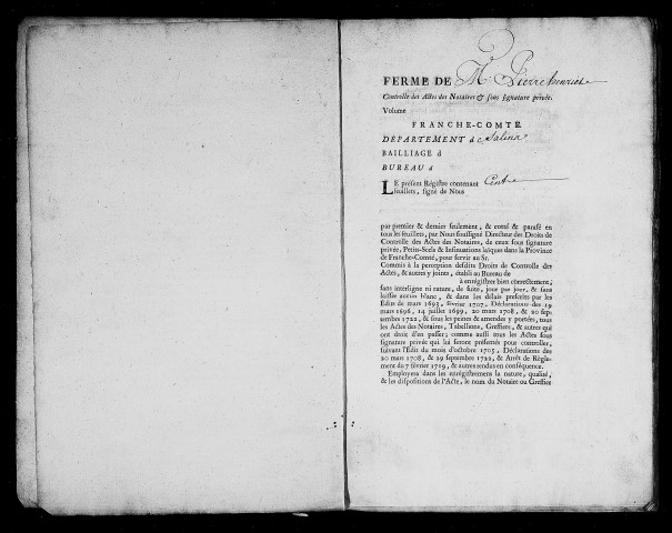 Registre du 17 août 1757 au 17 juillet 1758