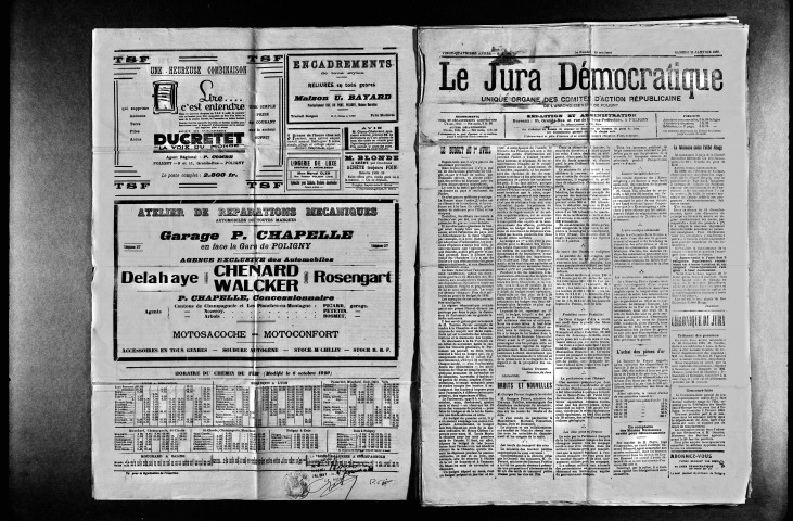 Le Jura démocratique (1930-1931)
