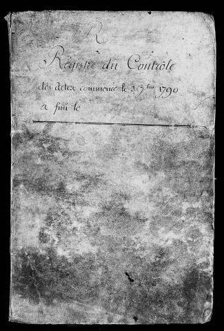 Registre du 3 septembre 1790 au 13 juillet 1791