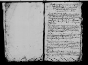 Mariages et sépultures, 22 nov. 1661-25 juin 1684.