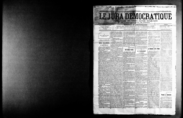 Le Jura démocratique (1910)