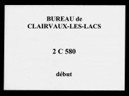 table chronologique (1726-1758) puis alphabétique (1749- mars 1754) des droits du centième denier payés