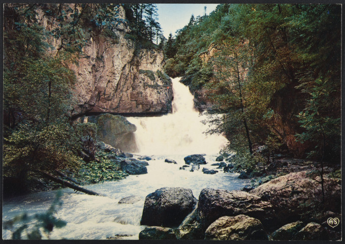 La Franche Comté Pittoresque - Route de Champagnole à Saint Laurent - Cascade de la Billaude