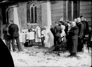 Mariage sur la neige, épisode d'inventaire, 26 mars 1906. Bief-du-Fourg