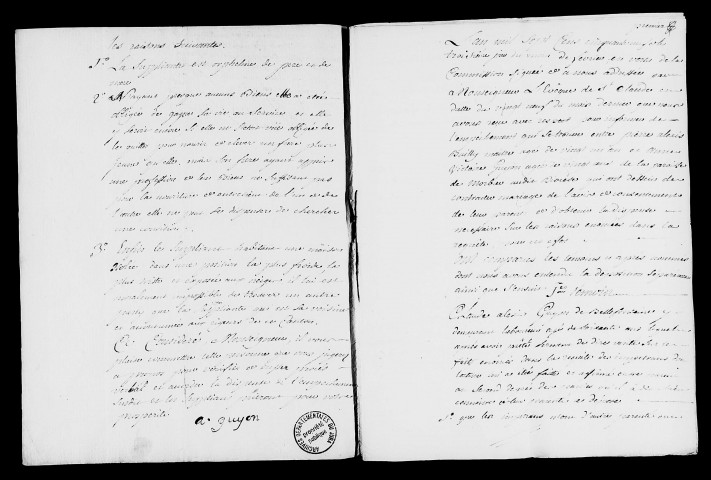 Dossiers instruits en 1759