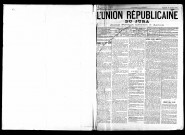 L'Union républicaine du Jura. 1897.