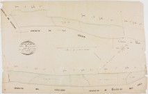 Chaux-des-Prés, section B, le Levant, feuille 6.géomètre : Billet