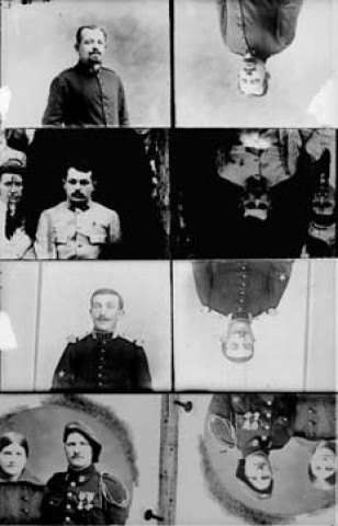 Reproduction de portrait. Militaires