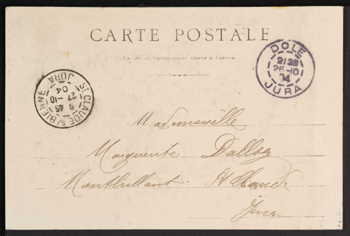 Dole - Monument des Combattants de 1870 - 71 (Payan, Lib.- Edit. Dôle) (1904)