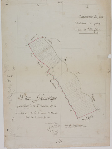 Ounans, section A, feuille 2.