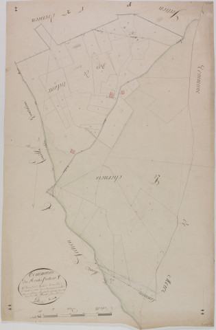 Rousses (les), section F, Gouland et Trélarce, feuille 1.