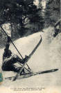 Morez (Jura). Concours de Ski dans les montagnes du Jura, le 31 janvier 1909.