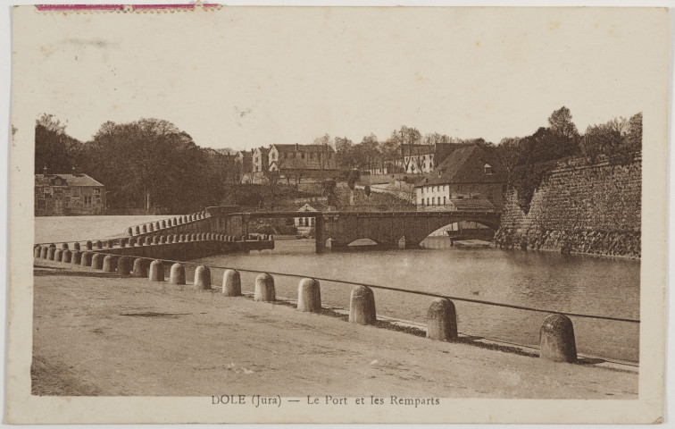 Dole (Jura) - Le Port et les Remparts