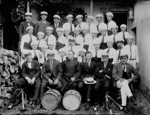 Groupe de gymnastique. Nozeroy