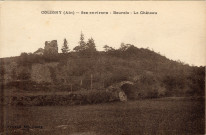 Bourcia (Jura). Le château. Bourg-en-Bresse, L. Ferrand.