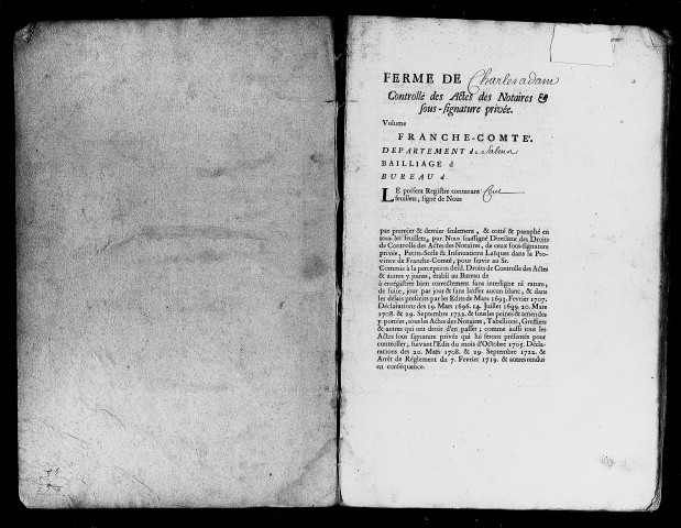 Registre du 19 février 1746 au 22 mars 1747