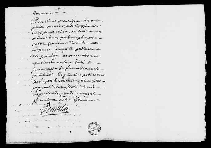 Dossiers instruits en 1746