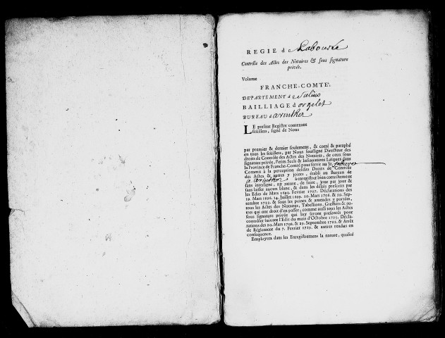 Registre du 22 novembre 1728-18 janvier 1730