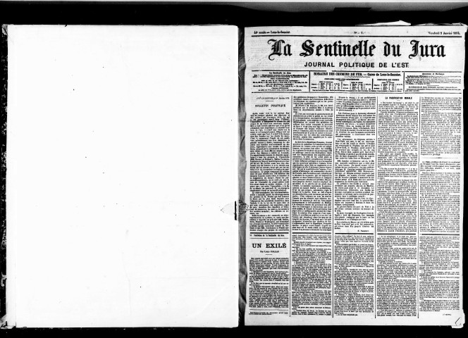 La Sentinelle du Jura.