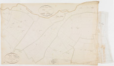 Saint-Aubin, section F, la Borde au Cyr et Borde Rouge, feuille 9. [1825] géomètre : Tabey