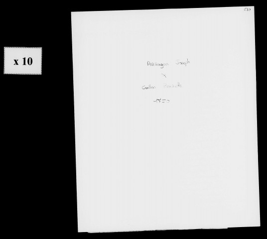 Dossiers instruits en 1750