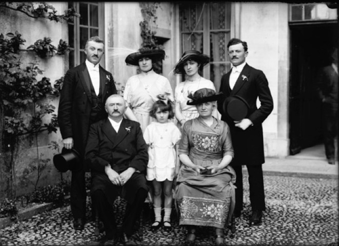 Famille Michaud. Chaux-Neuve