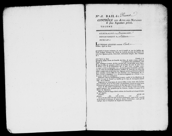 Registre du 16 janvier 1765 au 24 juillet 1767