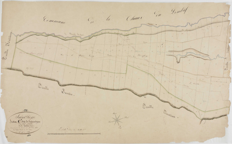 Saint-Pierre, section C, Trémontagne, feuille 7.