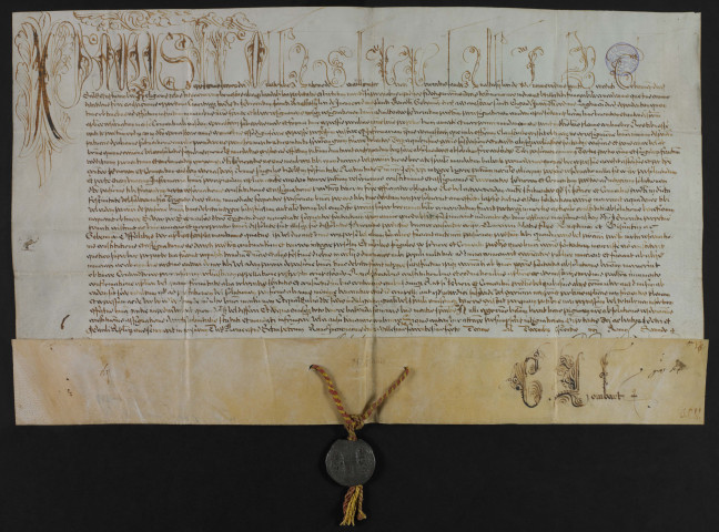 Union du prieuré de Divonne à la mense conventuelle de Saint-Oyend.