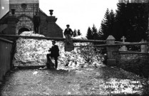 Défense de l'église, mars 1906. Bief-du-Fourg