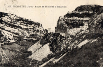 Thoirette (Jura). Route de Thoirette à Matafelon. Lyon, B. et G.