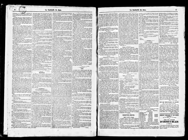 La Sentinelle du Jura.