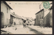 1553 – Chaux-du-Dombief  (Jura) - Bureau de Poste (Berthaud Frères, Paris - Cliché R. Chapuis) (1907)