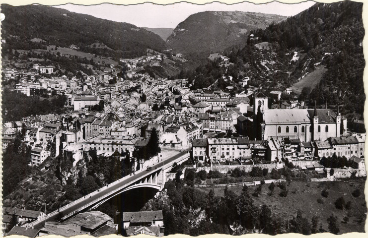 Saint-Claude (Jura). Vue générale. Dole (Jura), E. Protet.