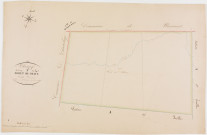 Chissey-sur-Loue, section A, la Forêt de Chaux, feuille 1. [1837-1838] géomètre : Henry Duchesne