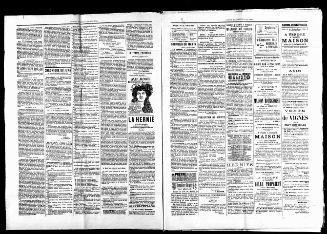 L'Union républicaine du Jura. 2ème semestre 1911.
