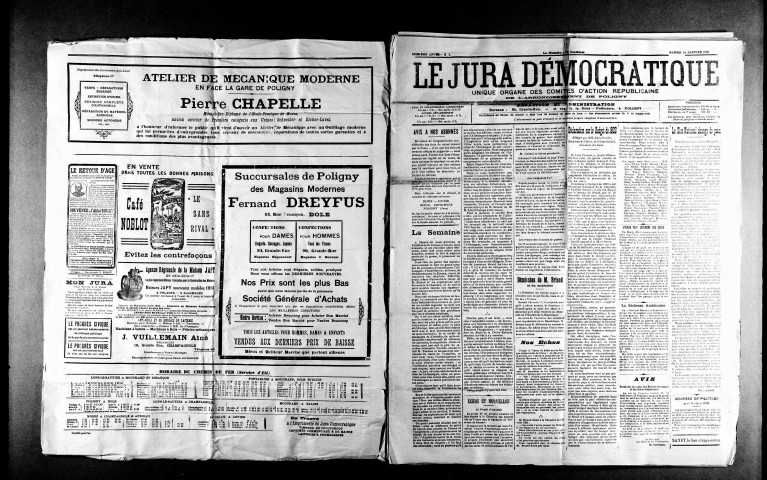 Le Jura démocratique (1922)