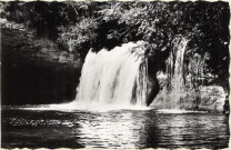 Cours du Hérisson - Le Gour Bleu (Jura). Dole (Jura), E. Protet.