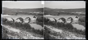 Pont sur l'Ain, route de Marigny.