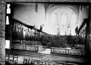 Eglise, les Cordeliers (intérieur). Lons-le-Saunier