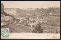 Baume (Jura) Le Village (Aubert Photo-Édit. Lons-le-Saunier) (1906)