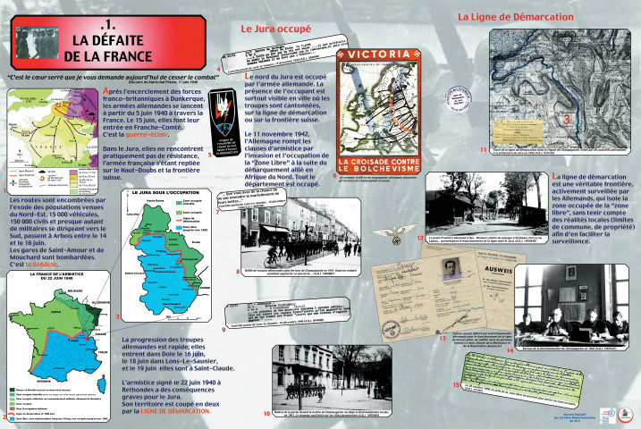 Occupation et résistance dans le Jura 1940-1944