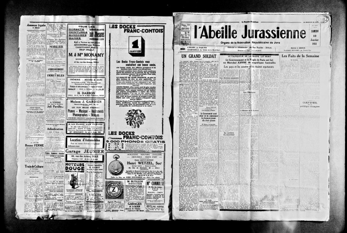 L'Abeille jurassienne. 1931.