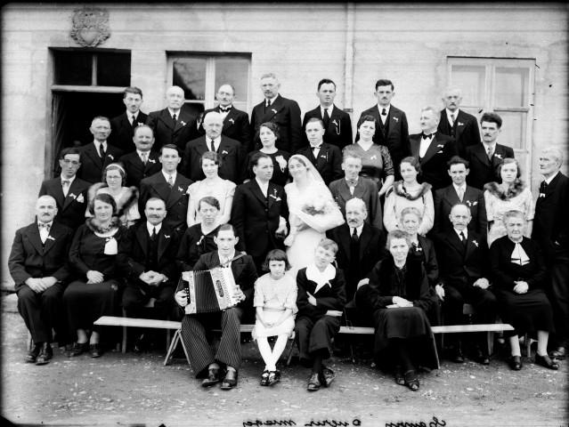 Mariage Chauvin Dubiez. Mièges