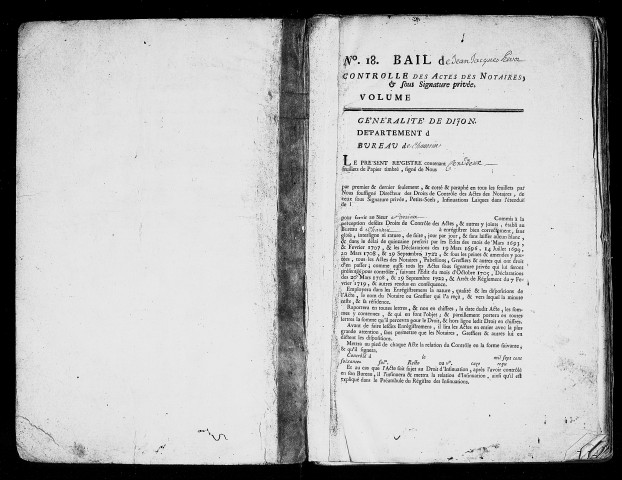 Registre du 16 juin 1764 au 14 mars 1767