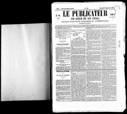 Le Publicateur du Jura (1866-1871)