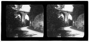 Pont du chemin de fer, côté Syam.