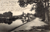 Dole (Jura). Pont du Pasquier à Dole. B.F. Chalon/Sâone.