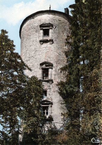 Clairvaux-les-Lacs (Jura). 260, La tour. Mâcon, "cim", imprimerie Combier.