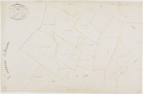 Chemin, section A, le Village, feuille 2.géomètre : Billet